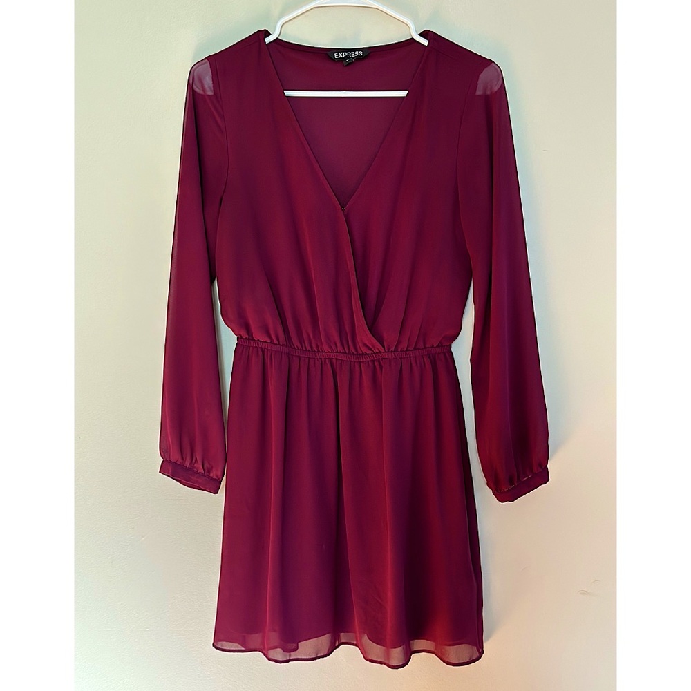 Maroon dress